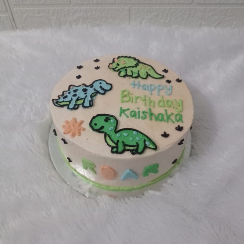 

Birthday Cake/Kue Ulang Tahun Dino