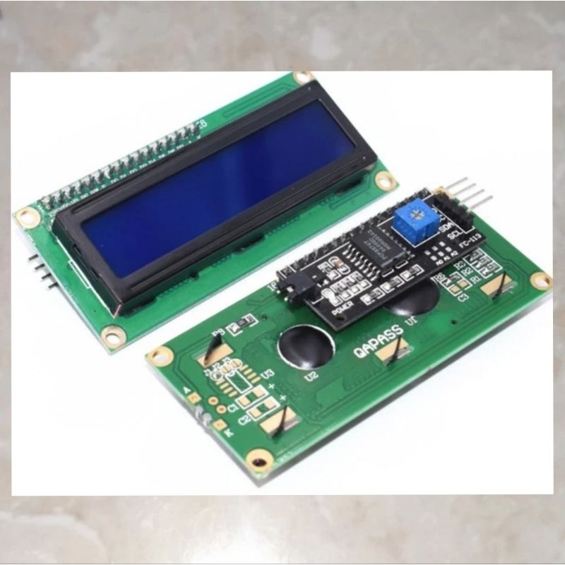 LCD 16x2  I2C Biru