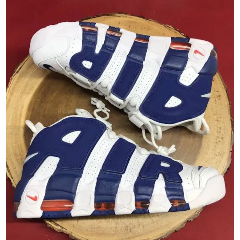 Sepatu Nike Air More Uptempo White Blue Sneakers