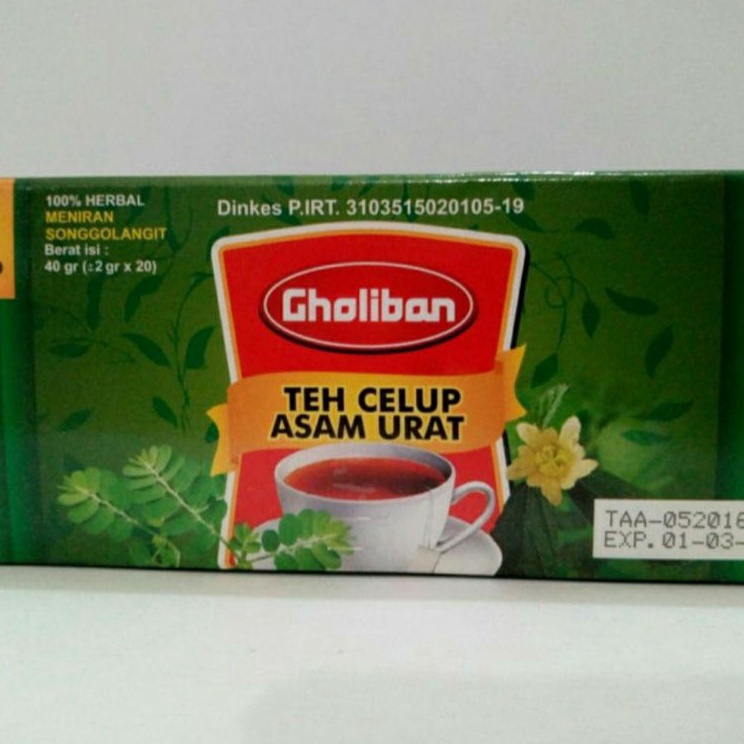 

KXGH5152 Terlaris Teh Celup Asam Urat Gholiban