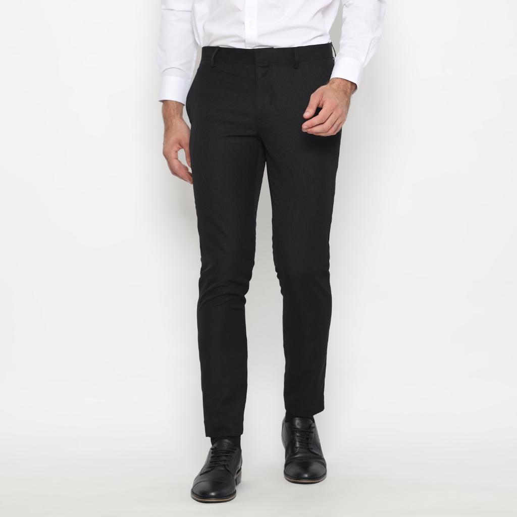 CARLOS MORENO - Celana Formal Slim Fit - CJSF | Celana Kantor Pria | Celana Bahan | Celana Formal Pr