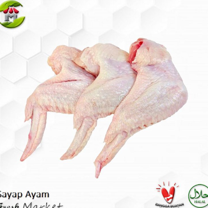 

CZCW3355 D2289 Sayap Ayam Wings Grade A Kualitas Premium