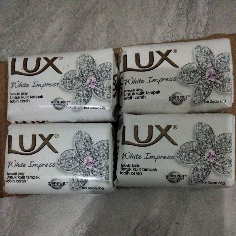 sabun batang Lux white Impress 85 gram