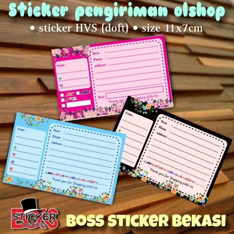 

(50 pcs) STIKER LABEL PENGIRIMAN/Stiker pengiriman olshop/stiker label pengiriman olshop murah/stiker murah _4 mdl