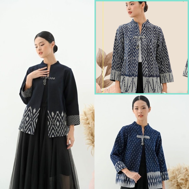 OUTER TENUN - OUTER ETNIK - BAJU TENUN WANITA