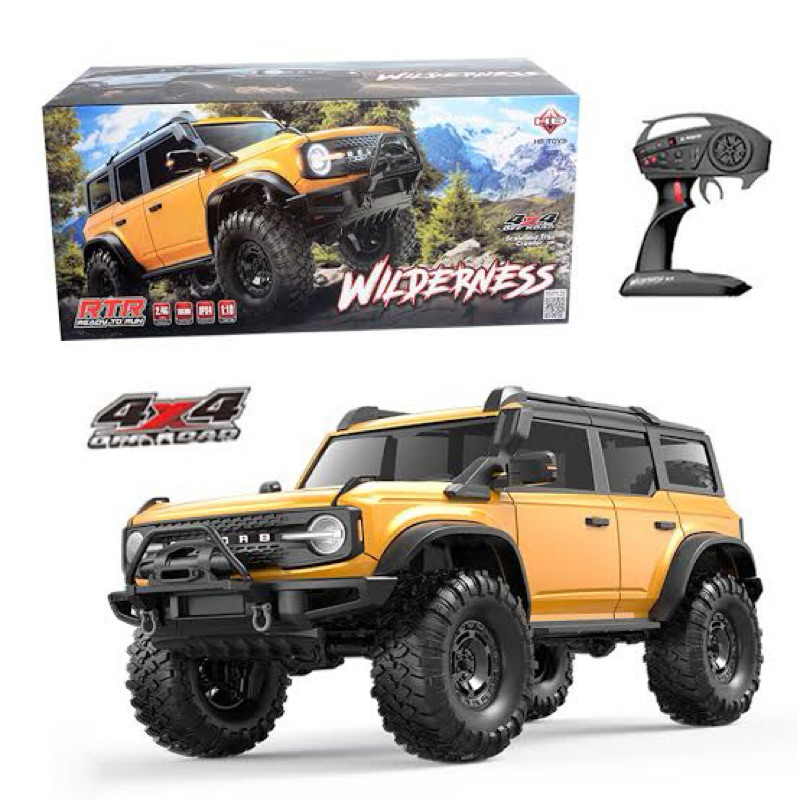 Huangbo HBR1001-RED 1/10 RC Crawler RTR