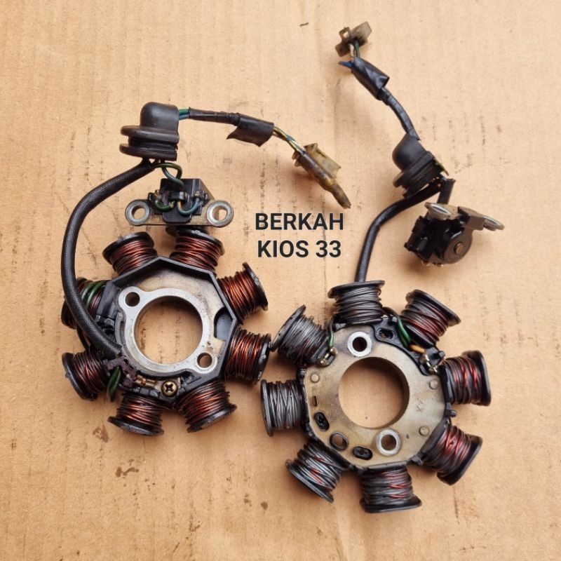 Spull spul stator comp assy supra x 125 batman karisma kirana original