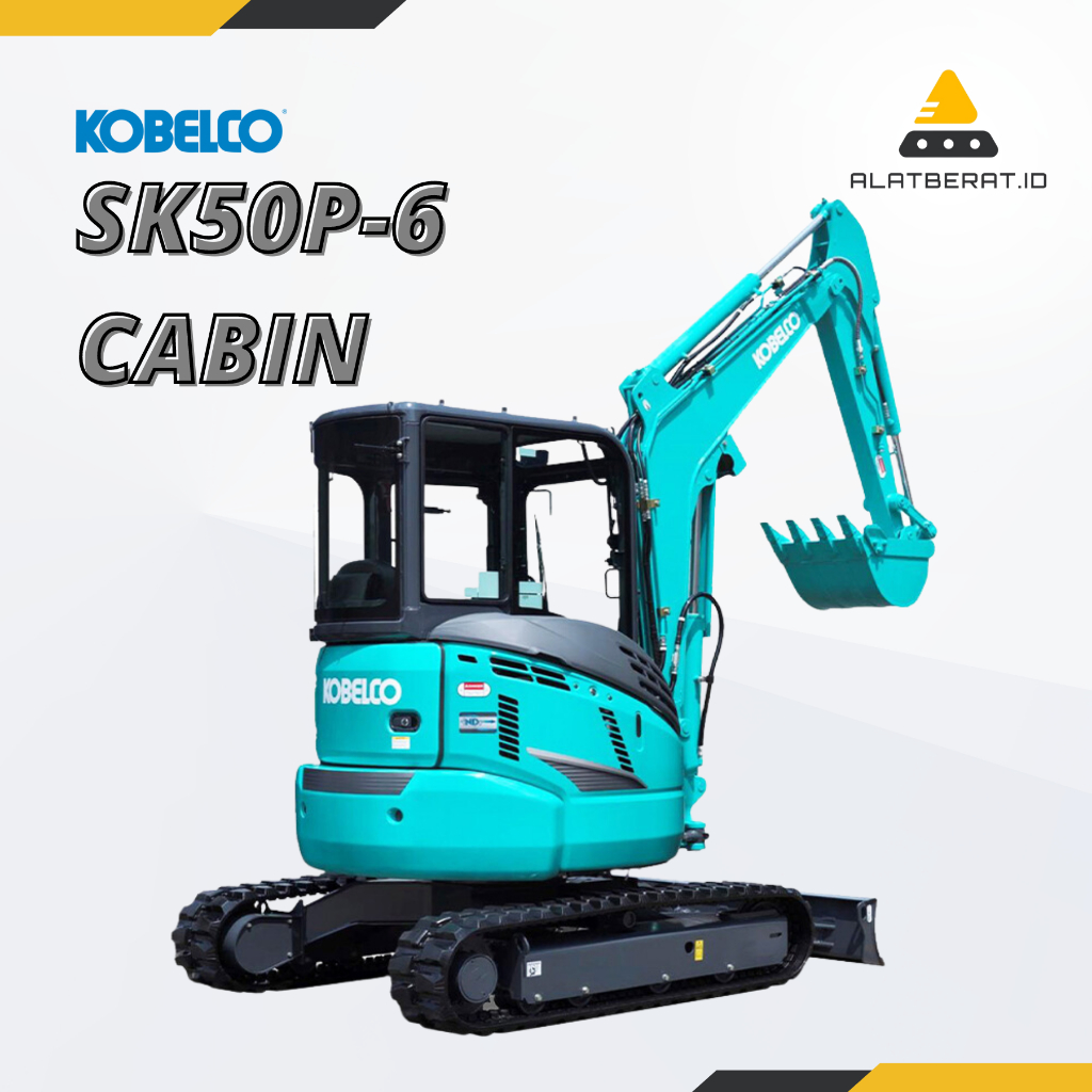 KOBELCO SK50P-6 CABIN Mini Excavator ALATBERAT.ID