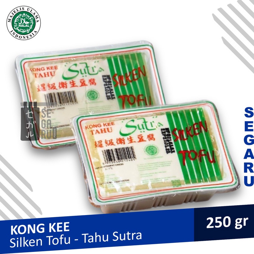 

BLVD5886 KONG KEE Tahu Sutra Kotak Kongkee Silken Tofu Tahu Jepang Miso Halal 25gr