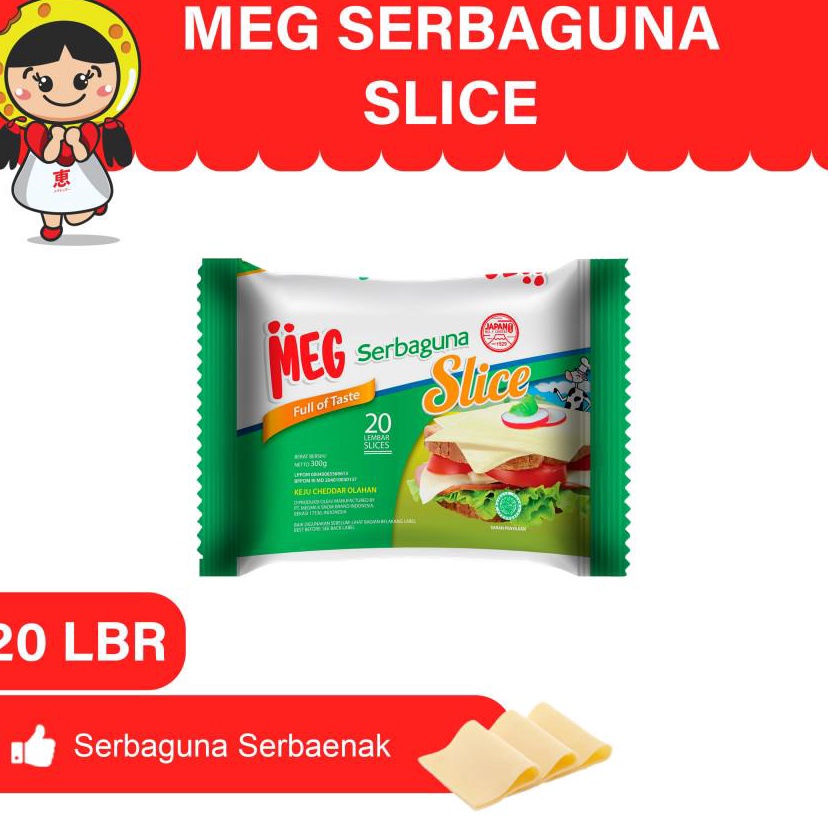 

QLNX987 Terbaru MEG Keju Serbaguna Slice 2 slices