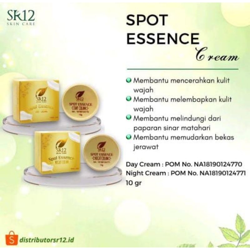 Cream  siang malam Sr12