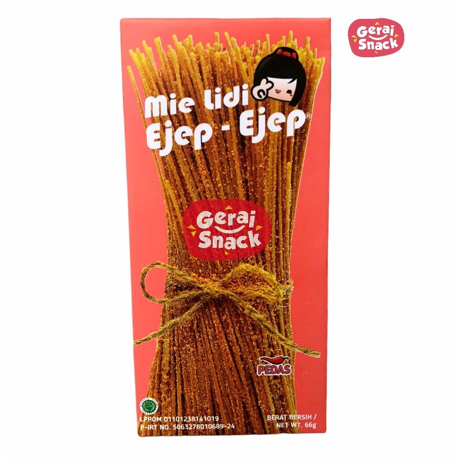 

CHQY445 1111 Mie lidi EJEP EJEP Mie Lidinya Lebih Renyah Bumbu Tebal Best Seller 66 g