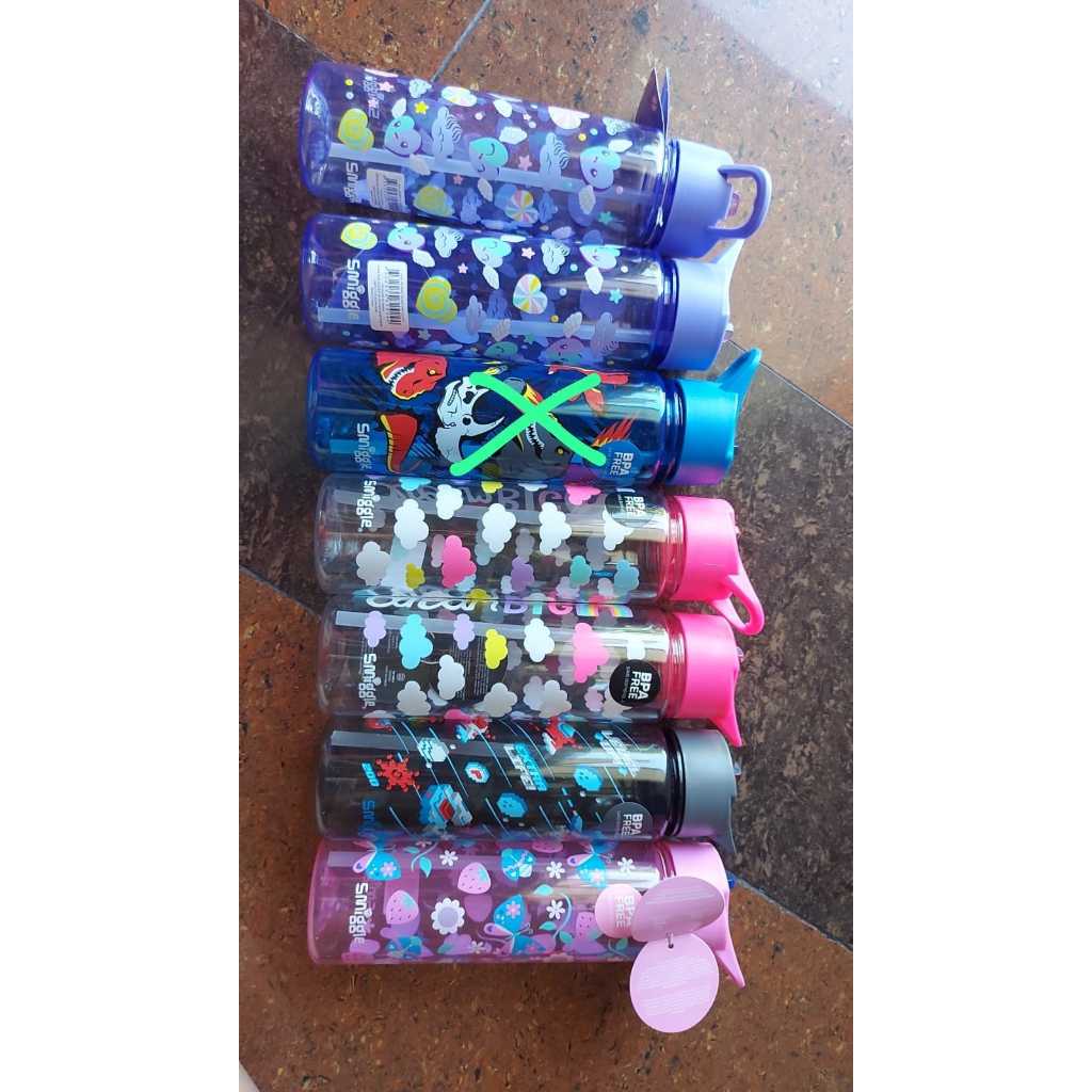 Botol Smiggle Original/ Refill Sedotan Smiggle