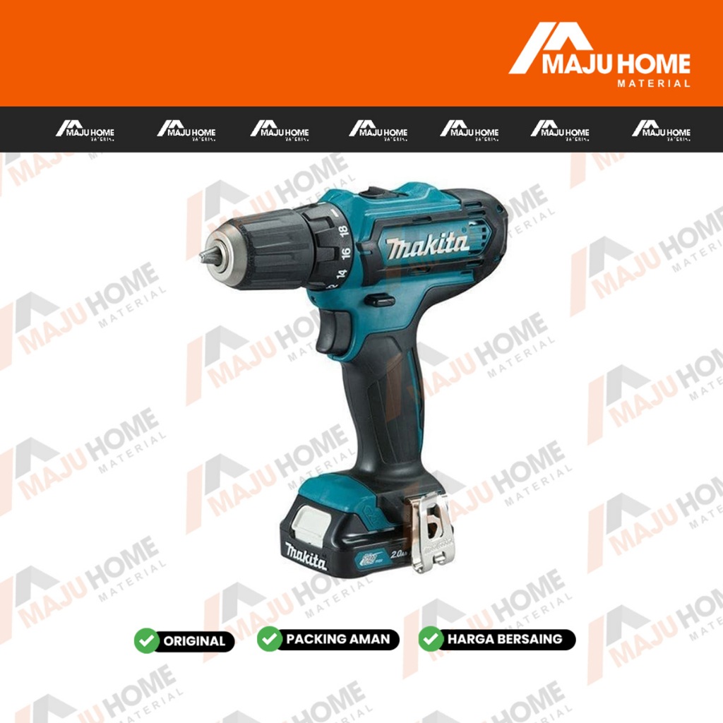 Makita Bor Baterai Cordless DF 333 DWYE - Makita DF 333 DWYE