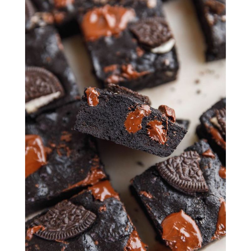 

Brownies fudgy dark 1loyang