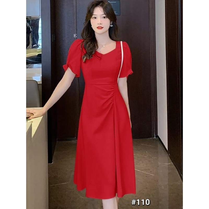 Dres scuba polos edisi natal #110 Bahan scuba Ld 88-110 Pjg103