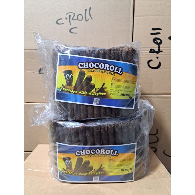 

Chocoroll Astor Coklat By Gery Wafer Roll Coklat