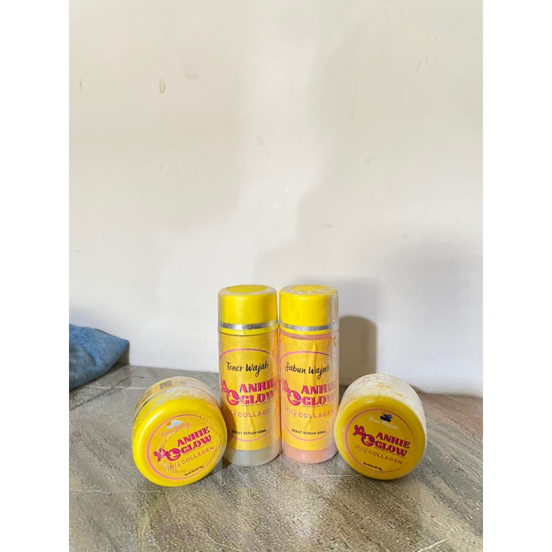 Sepaket (1 paket) Skincare Anhie Glow