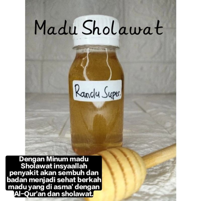 

MADU MURNI KEMASAN 100gr MADU SHOLAWAT