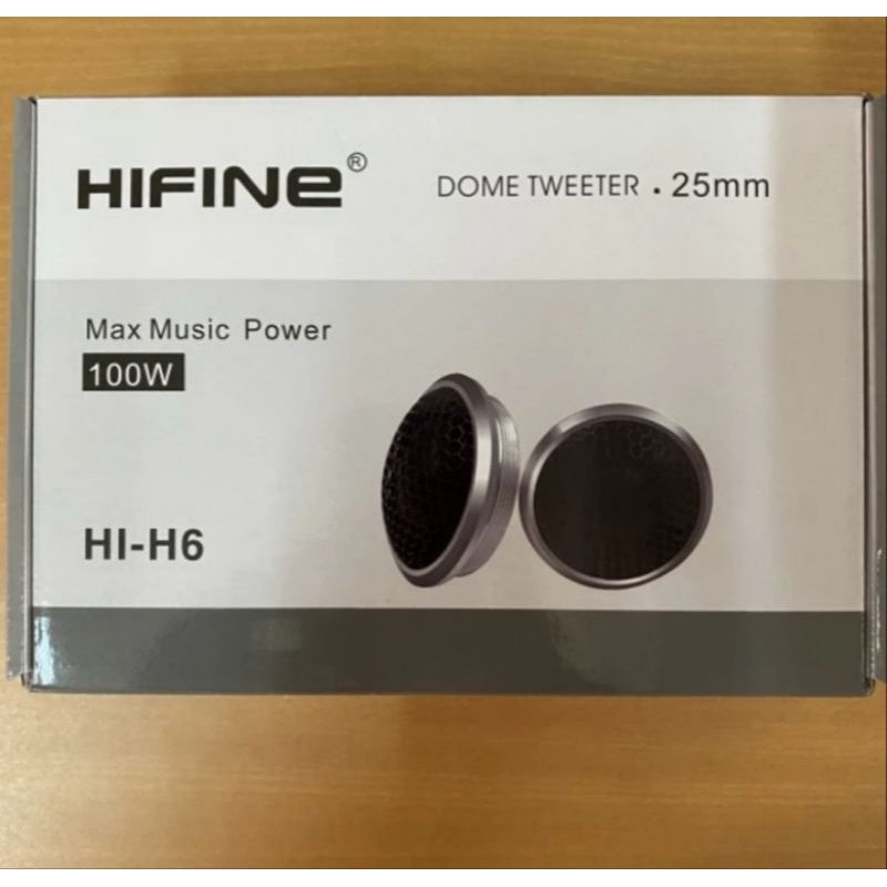 Tweeter Hifine Dome Tweeter HI-H6 / TWEETER HIFINE HIH6 / TWEETER DOME HIFINE HI-H6