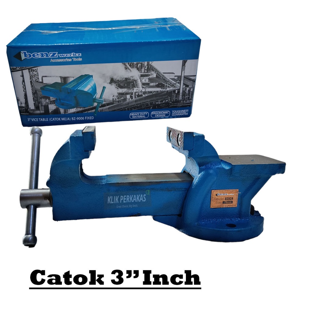 PROMO Benz Catok Besi 3'' /Ragum Besi 3'' Catok Ragum mini / Catok Paron 3''