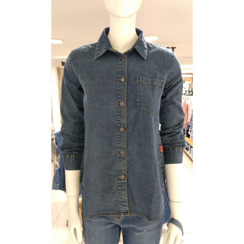 DUST | KEMEJA DENIM WANITA ORIGINAL DUST