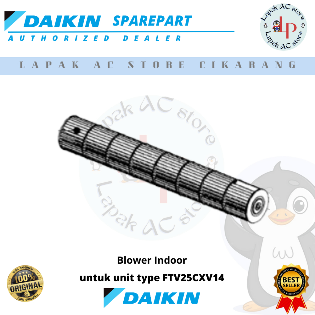 Blower Indoor AC DAIKIN Malaysia 1 PK FTV25CXV14