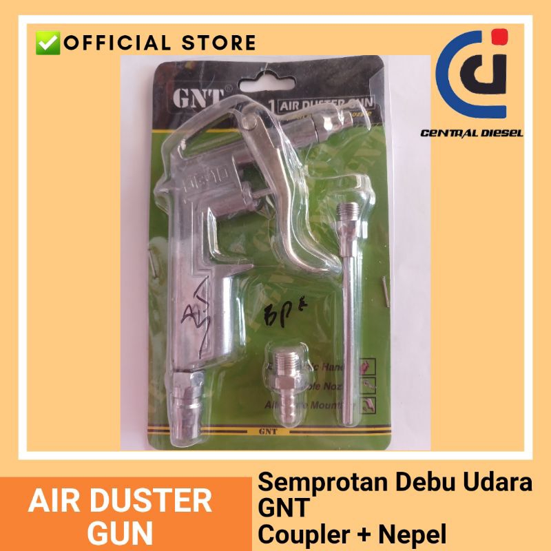 GNT Air Duster Gun Pistol Semprotan Debu Udara Coupler Nepel Connector