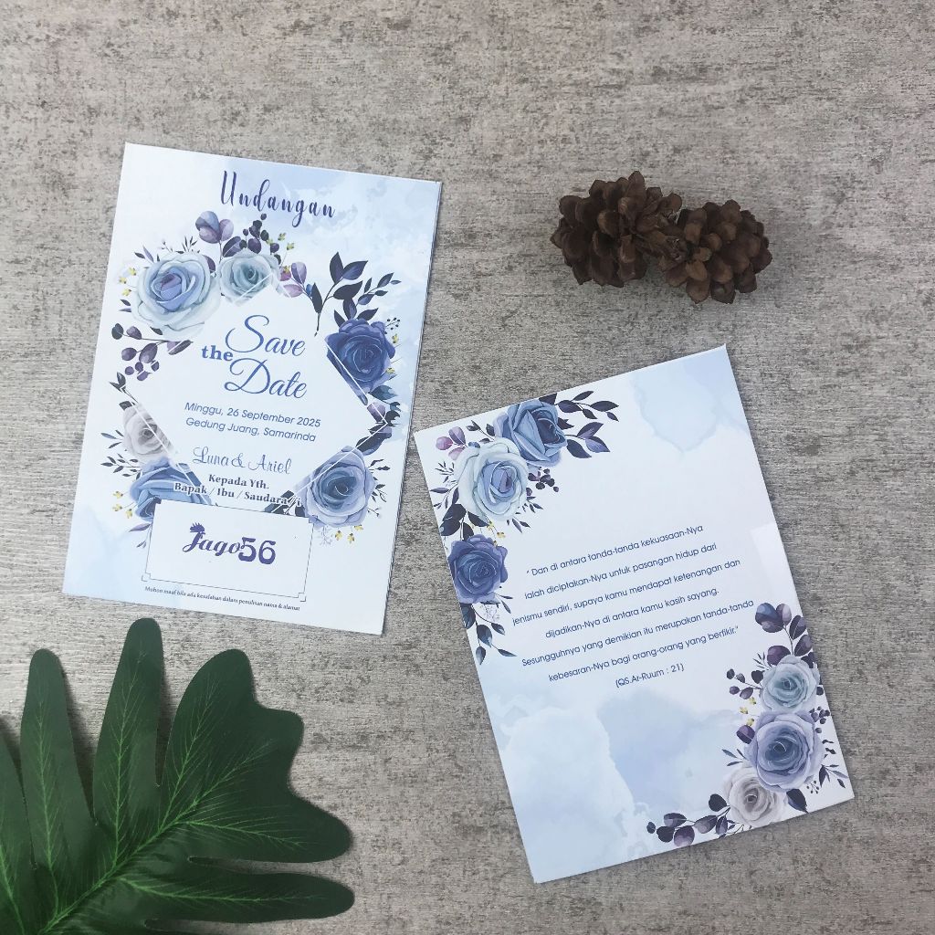 Blangko Undangan Pernikahan Jago 56 Termurah