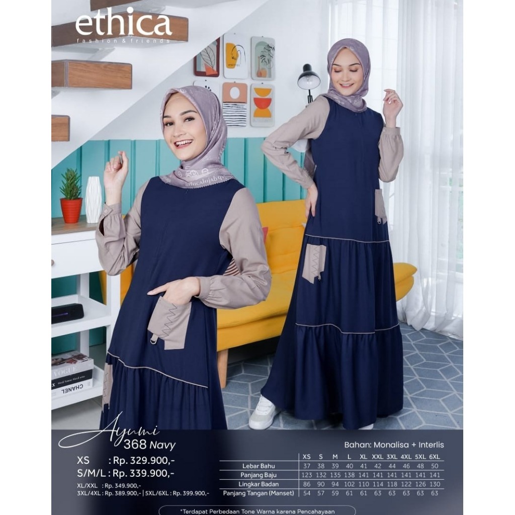 PROMO ETHICA AYUMI 368 NAVY