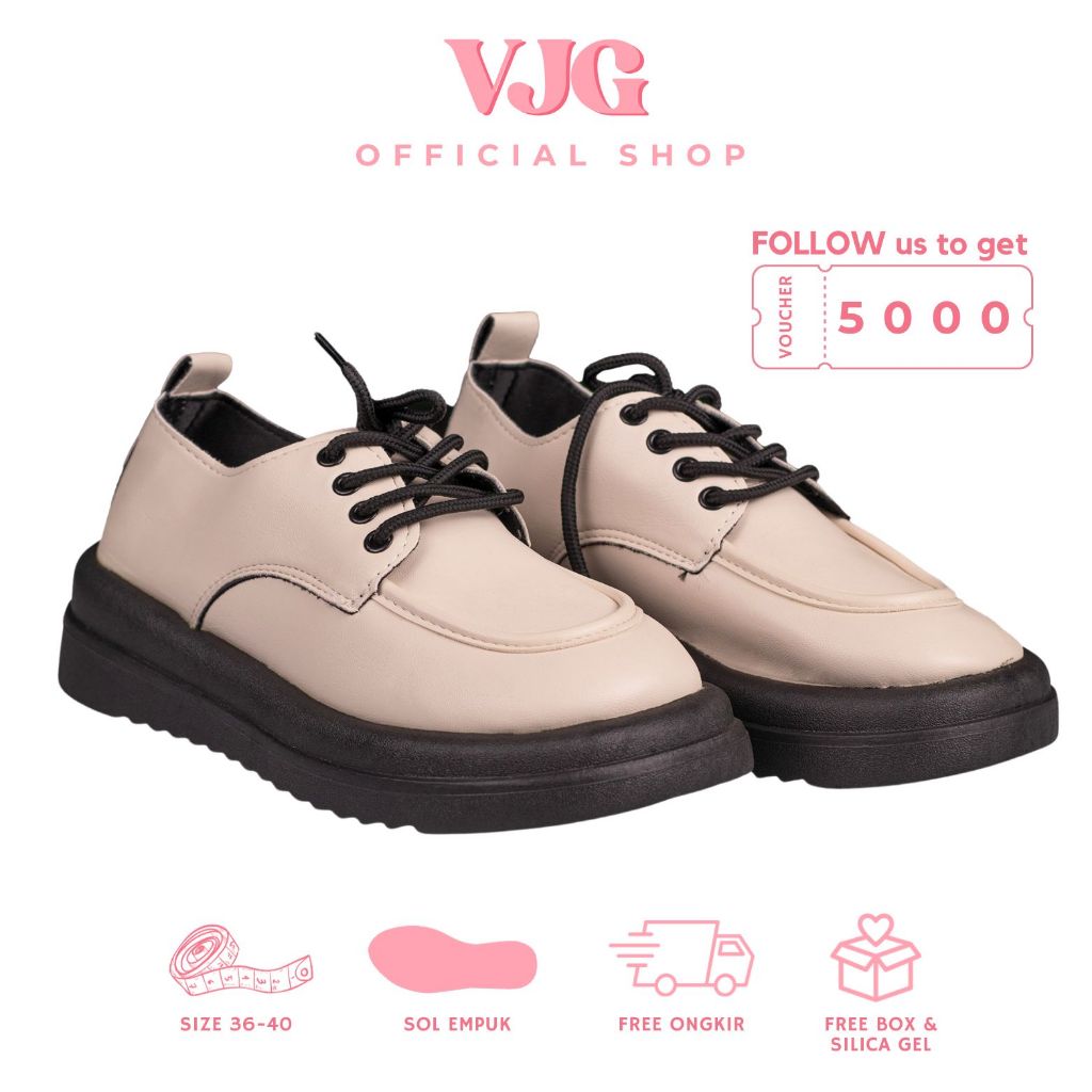 VJG - CLEARANCE SALE Son Ye Jin Sepatu Wanita Docmart / Sepatu Oxford Wanita / Sepatu Sneakers Boots