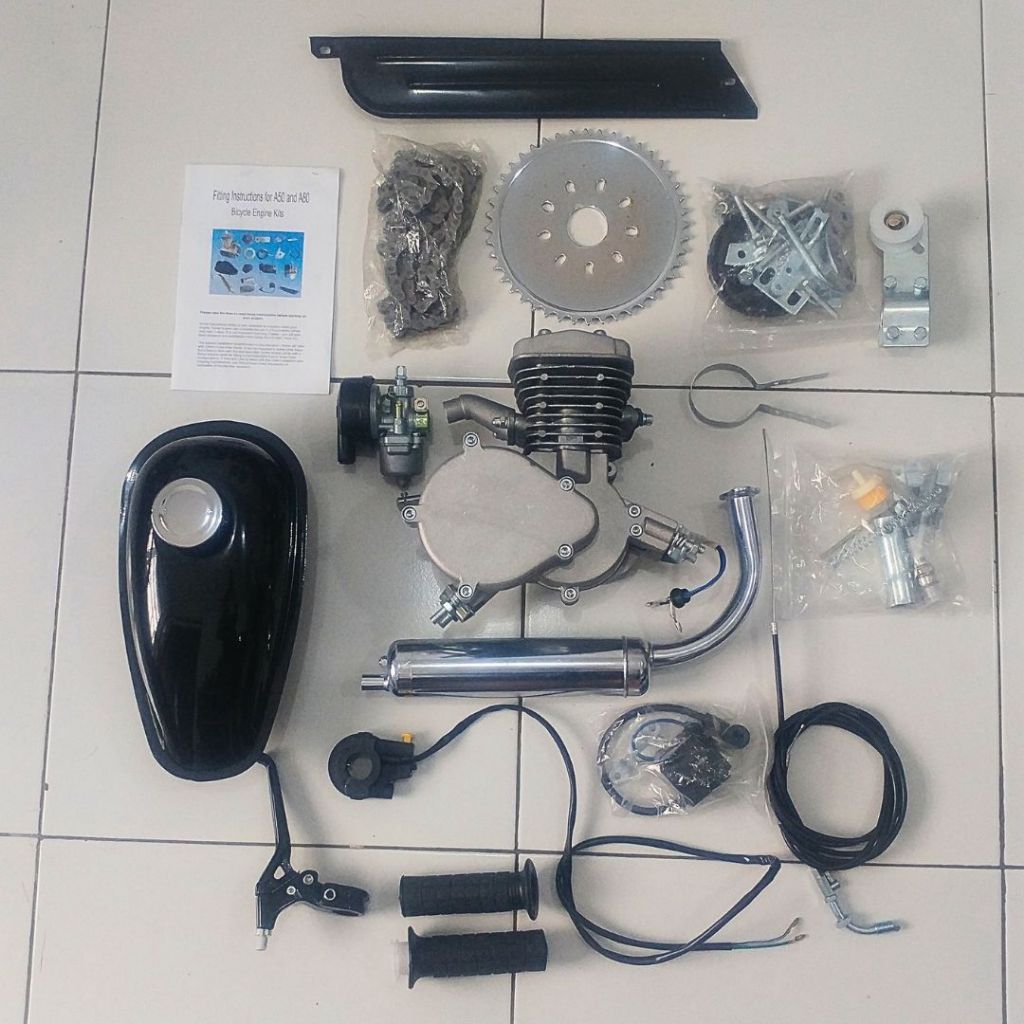 MESIN SEPEDA 80cc 2Tak FULLSET