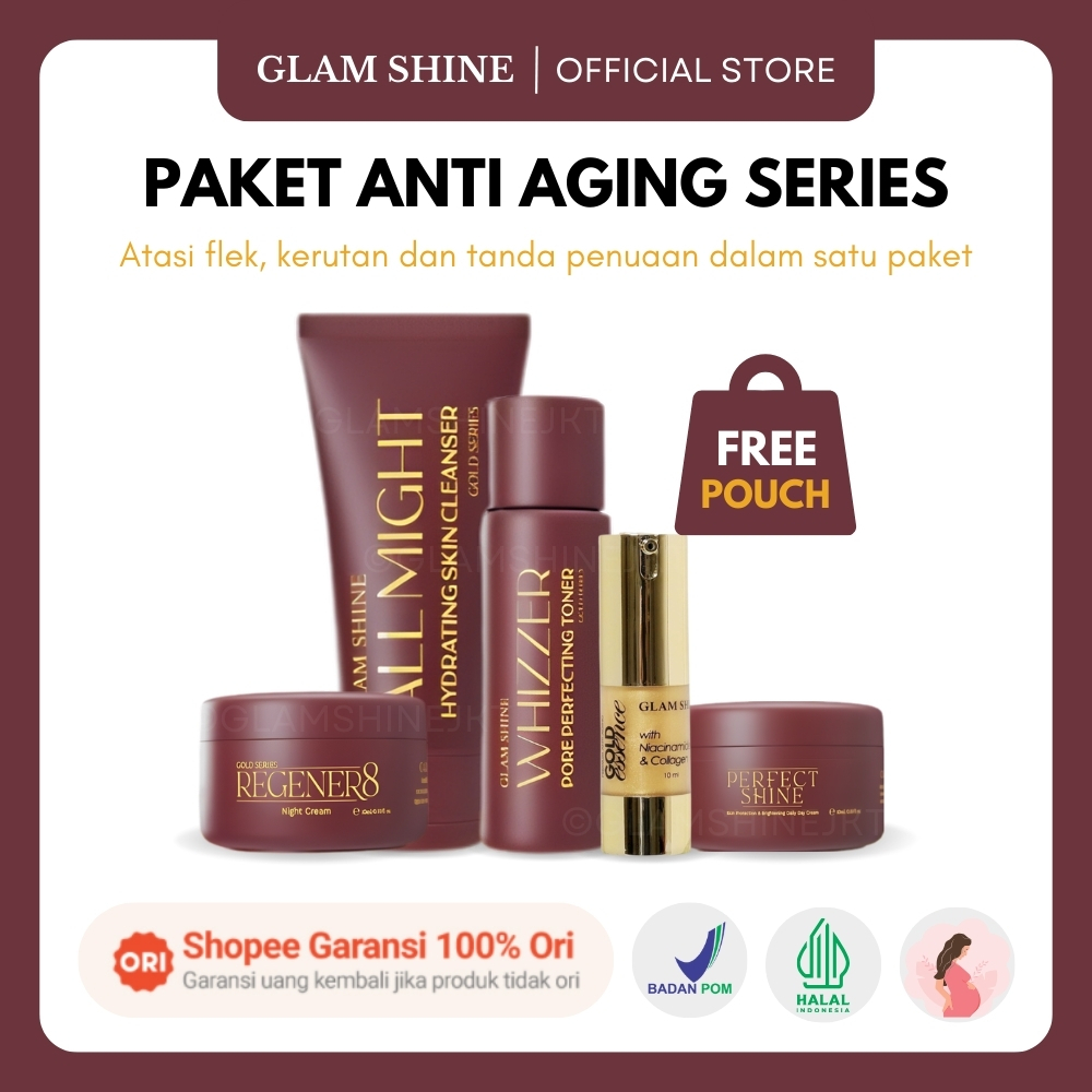 GLAMSHINE PAKET ANTI AGING SERIES
