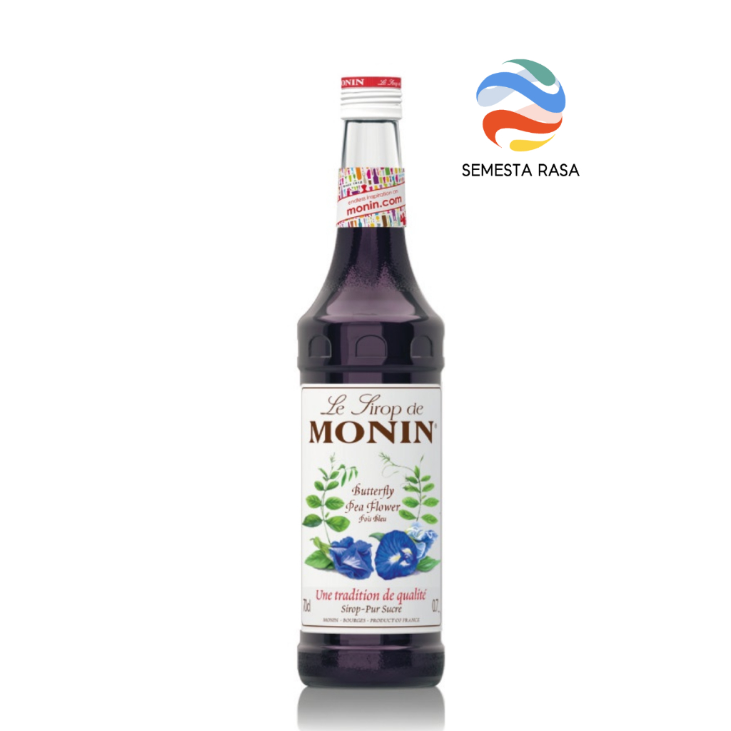 

Monin Butterfly Pea Flower Syrup 700ML | Sirup Bunga Telang Tea Biru 700ML