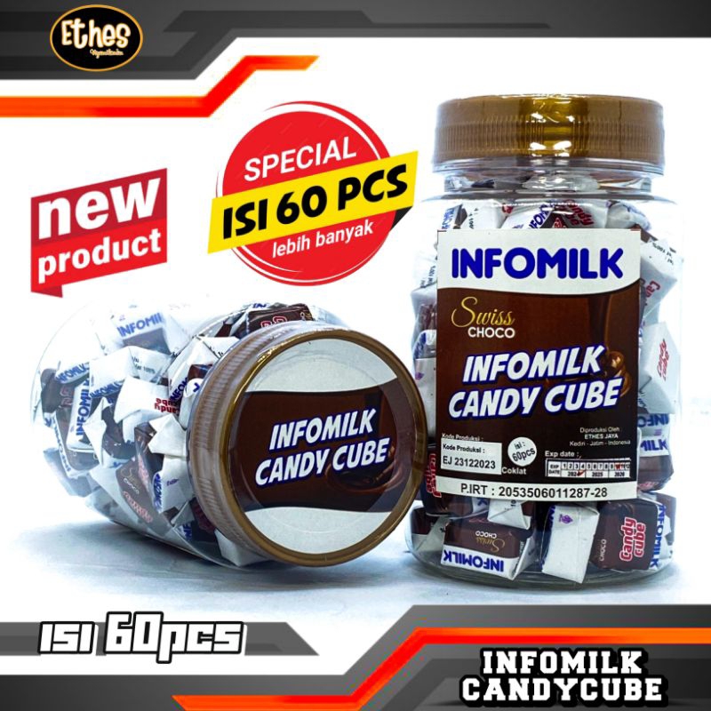 

PERMEN INFOMILK CANDYCUBE isi 60pcs