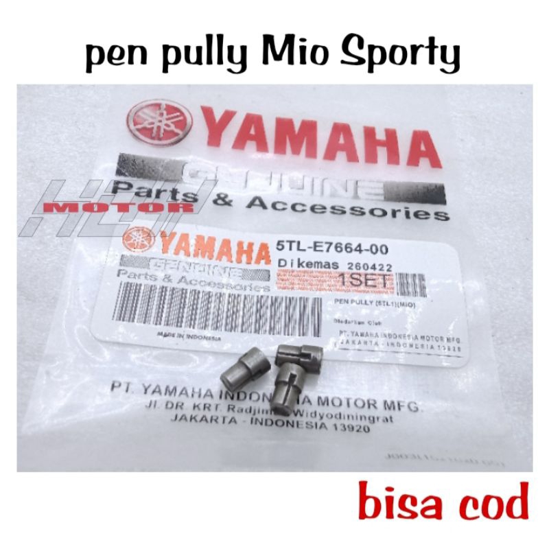 Pin Guide pin Cvt Pelor Paku Pully puli Yamaha Mio sporty Mio fino Mio smile Mio soul Nouvo z