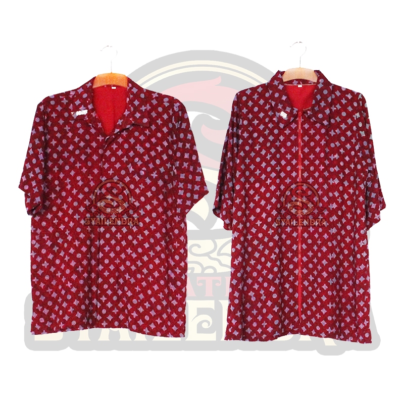 BATIK SYAILENDRA TRUSMI Hem & Tunik Paris Couple Batik Cap