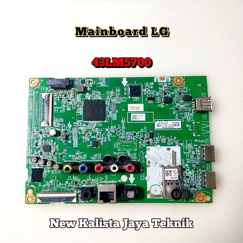 MAINBOARD LG 43LM5700PTC ORIGINAL EAX68209006 MB 43LM5700 MB LG 43LM5700PTC MOTHERBOARD 43LM5700 MAI