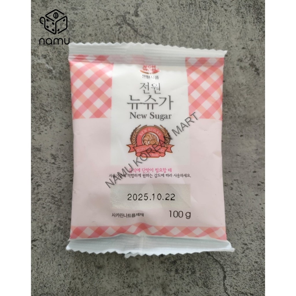 

New Sugar 100gr / Gula Halus / Korean Sweetener / Korean Sugar / Gula / Pemanis Korea