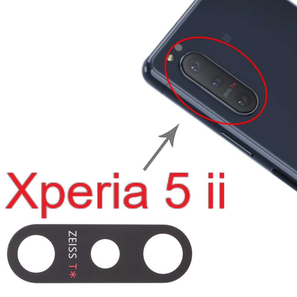 Lensa Kaca Kamera - Sony Xperia 5 ii Sony Xperia 5 ii / XQ-AS42 / XQ-AS52 / XQ-AS62 / XQ-AS72 / A002