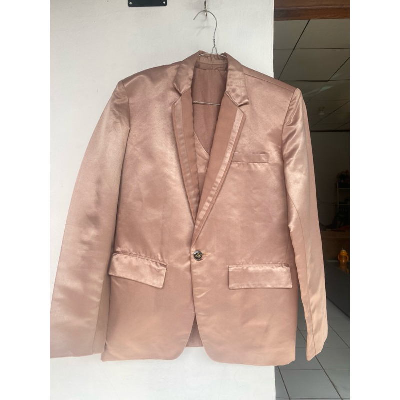 jas pengantin preloved warna mocca