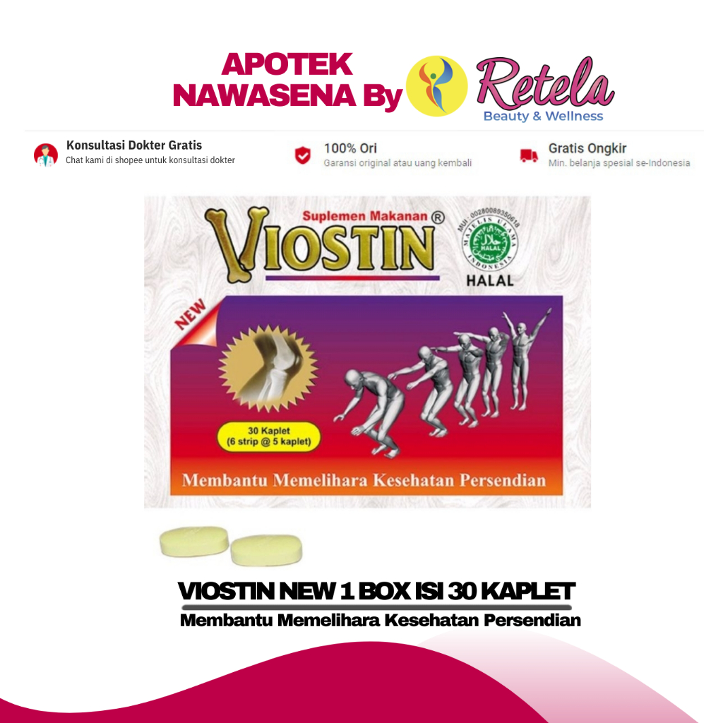 

VIOSTIN 1 BOX 30 KAPLET