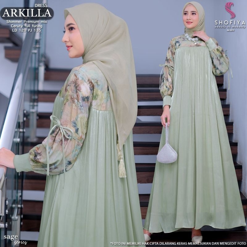 ARKILLA DRESS JUMBO LD 120 ORI SHOFIYA