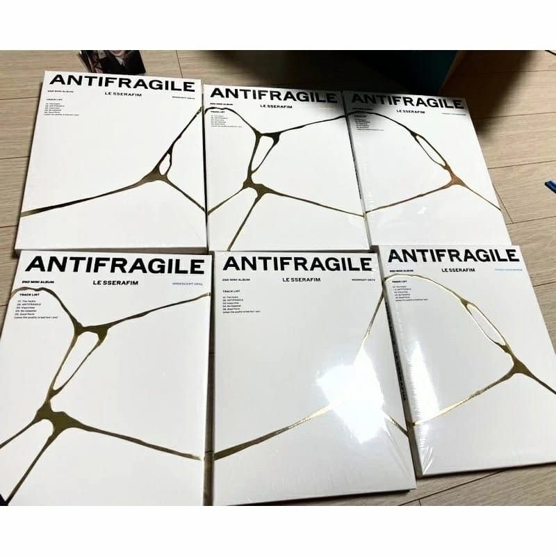 [SEALED] LE SSERAFIM Album ANTIFRAGILE Photobook Compact Weverse