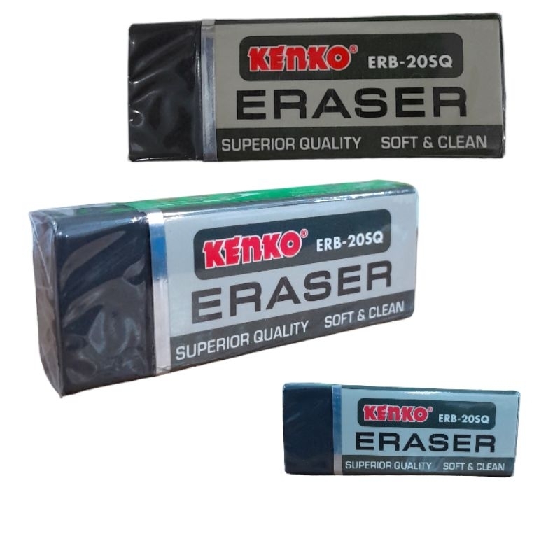 

3 PCS Penghapus Pensil Kenko ERB-20SQ/ Eraser Kenko ERB-20SQ