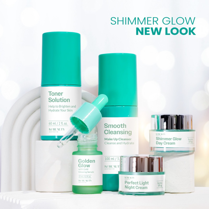 (SHOPEE VIDEO DISKON 50%) KF SHIMMER GLOW | KF SHIMMER KF BEAUTY | KF SHIMMER TERBARU FREE SERUM