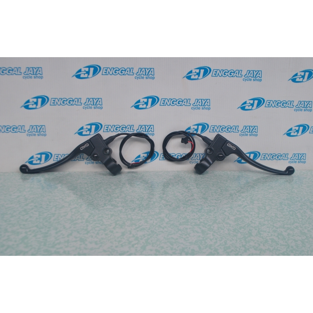 Handle Rem Sepeda Listrik Selis OXO Alloy TAIWAN - Brake Lever Tuas Rem Sepeda Listrik Ebike Goda Pa
