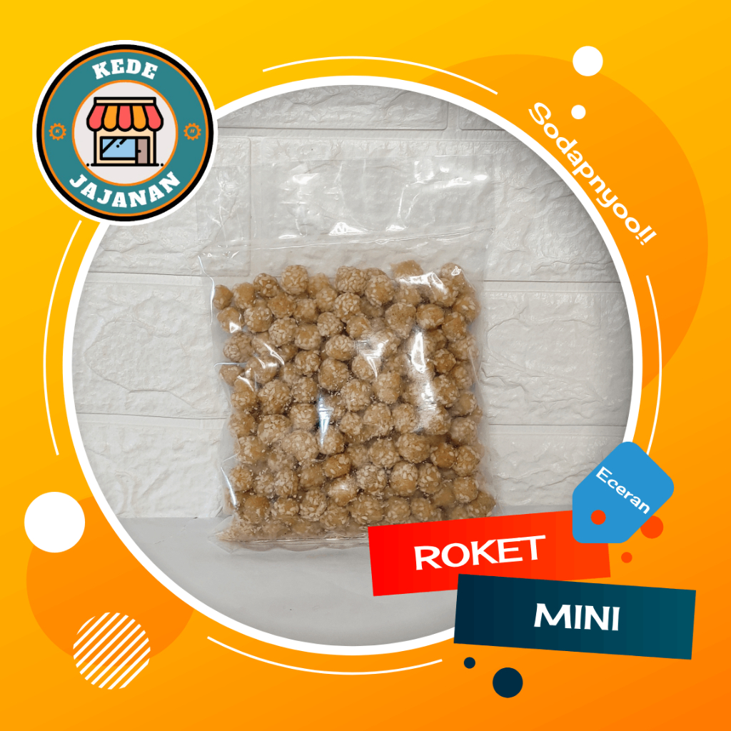 

Roti Ketawa Mini Snack Kemasan 250gr - Kede Jajanan