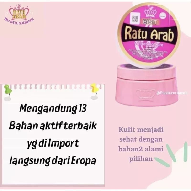 BIBIT RATU ARAB ORIGINAL BPOM ORI BODY LOTION HB RATU ARAB ORI BPOM 100%PEMUTIH