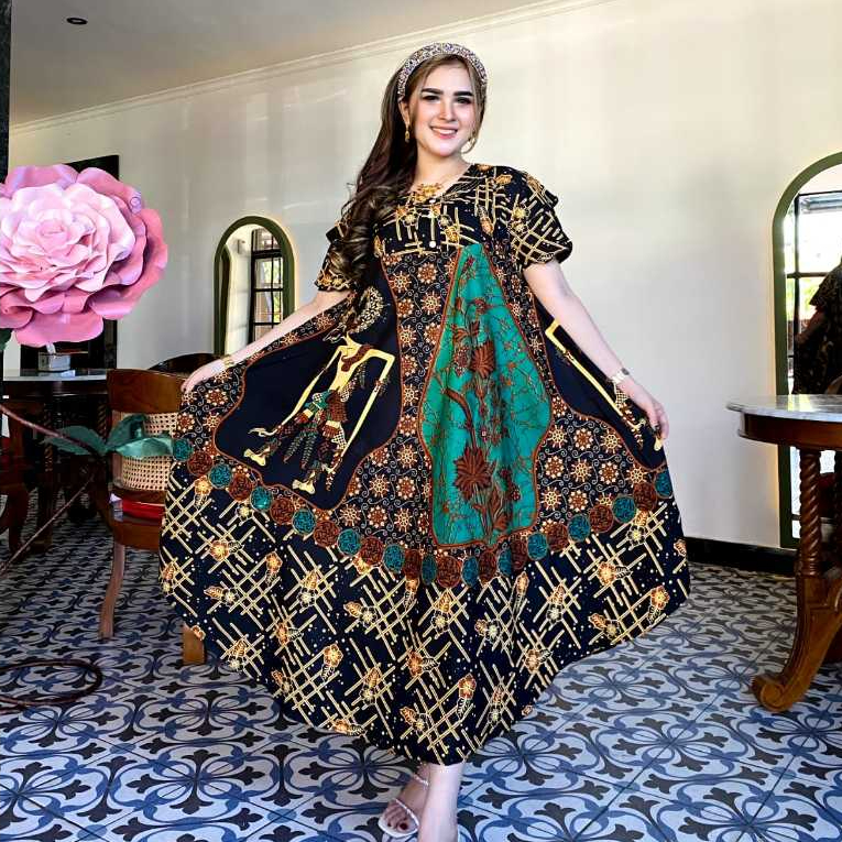 DASTER PAYUNG JUMBO/ DASTER BATIK PAYUNG / DASTER ADEM / DASTER BUMIL / DASTER JUMBO